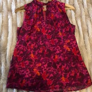 EUC Banana Republic floral sleeveless top